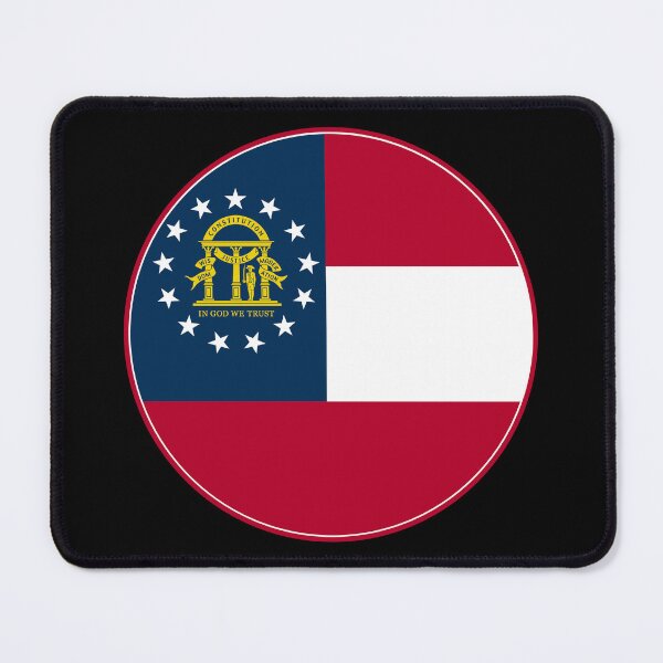 Item preview, Georgia Circle Flag, Georgia Flag Icon designed and sold by NTGUILTY.