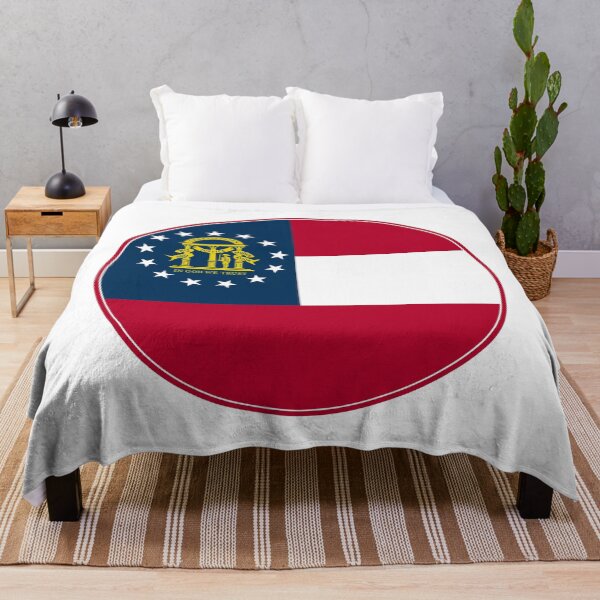 Item preview, Georgia Circle Flag, Georgia Flag Icon designed and sold by NTGUILTY.