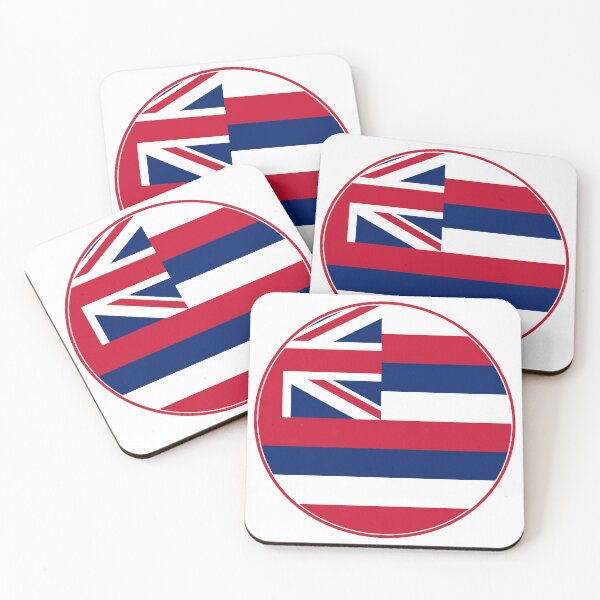 Item preview, Hawaii Circle Flag, Hawaii Flag Icon designed and sold by NTGUILTY.