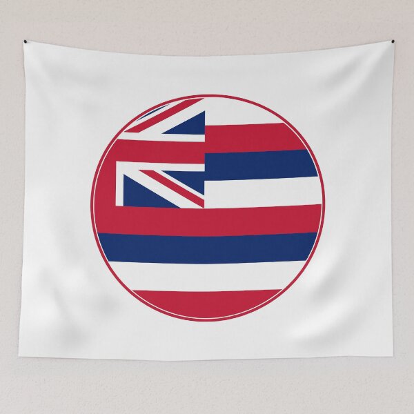 Item preview, Hawaii Circle Flag, Hawaii Flag Icon designed and sold by NTGUILTY.
