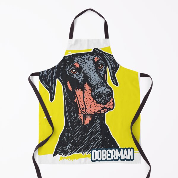 Item preview, Doberman Dominance – Bold Breed Portrait in Sketch Style designed and sold by ForeverPrintsOK.