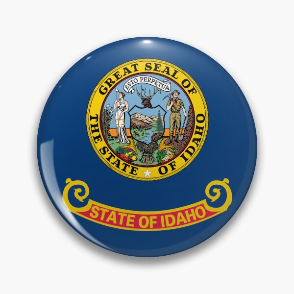 Artikelvorschau, Idaho-Kreisflagge, Idaho-Flaggensymbol entworfen und verkauft von NTGUILTY.