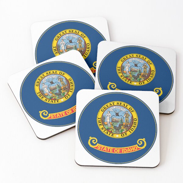 Item preview, Idaho Circle Flag, Idaho Flag Icon designed and sold by NTGUILTY.