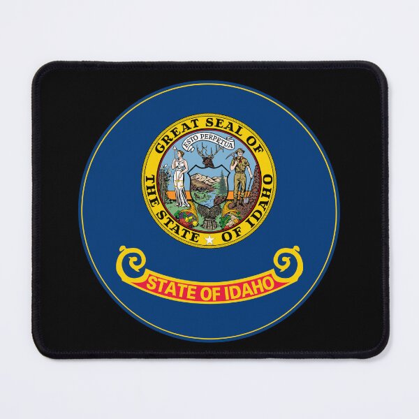 Item preview, Idaho Circle Flag, Idaho Flag Icon designed and sold by NTGUILTY.