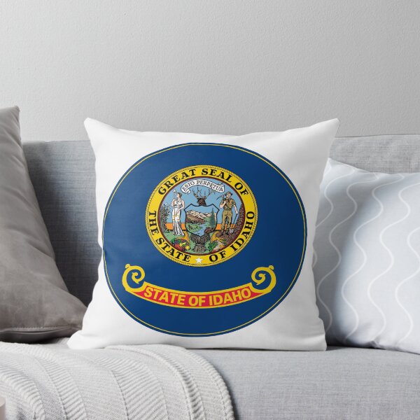 Item preview, Idaho Circle Flag, Idaho Flag Icon designed and sold by NTGUILTY.