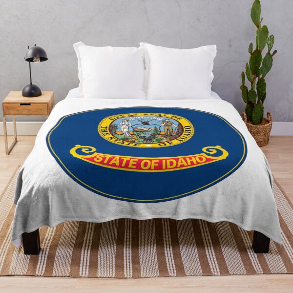 Item preview, Idaho Circle Flag, Idaho Flag Icon designed and sold by NTGUILTY.