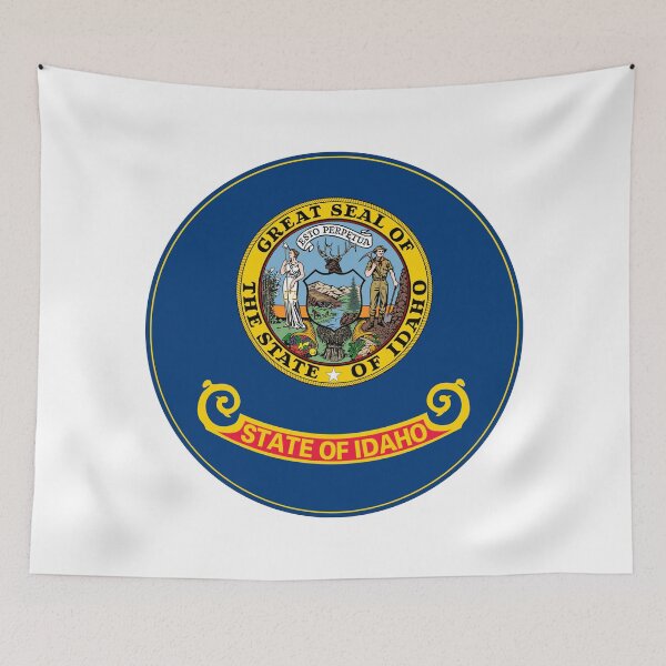 Item preview, Idaho Circle Flag, Idaho Flag Icon designed and sold by NTGUILTY.