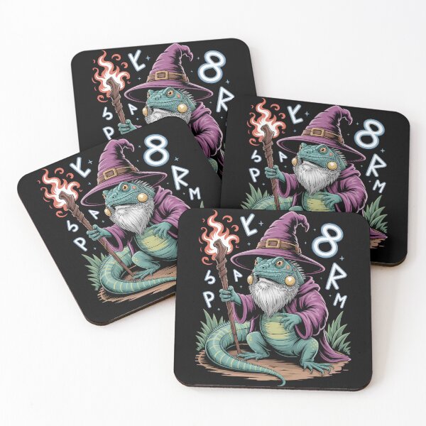 Item preview, Fantasy Lizard Wizard Magical Sorcerer designed and sold by k3rstman1.
