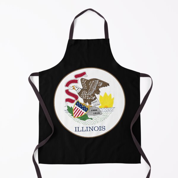 Item preview, Illinois Circle Flag, Illinois Flag Icon designed and sold by NTGUILTY.