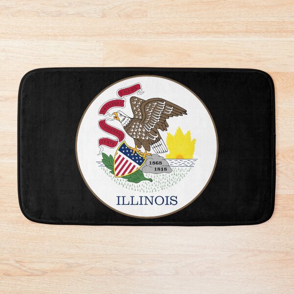 Item preview, Illinois Circle Flag, Illinois Flag Icon designed and sold by NTGUILTY.