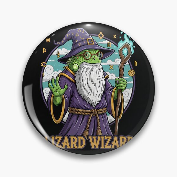 Item preview, Lizard Wizard Magical Fantasy Creature designed and sold by k3rstman1.
