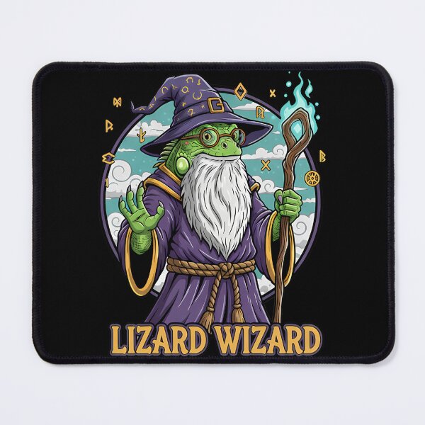 Item preview, Lizard Wizard Magical Fantasy Creature designed and sold by k3rstman1.