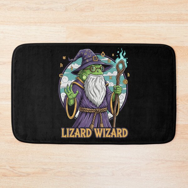 Item preview, Lizard Wizard Magical Fantasy Creature designed and sold by k3rstman1.