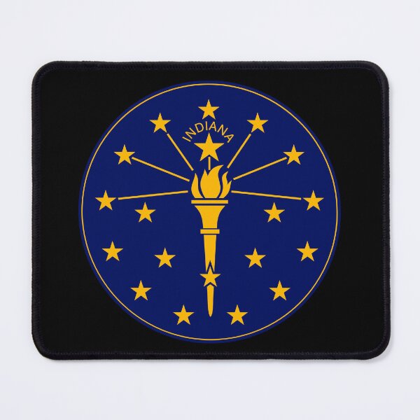 Item preview, Indiana Circle Flag, Indiana Flag Icon designed and sold by NTGUILTY.