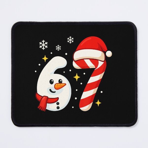 Item preview, 6 7 Meme Christmas Shirt 67 Six Seven Snowman Boy designed and sold by JEFDodsonArt.