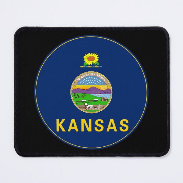 Item preview, Kansas Circle Flag, Kansas Flag Icon designed and sold by NTGUILTY.