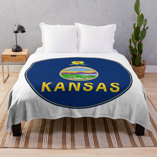 Item preview, Kansas Circle Flag, Kansas Flag Icon designed and sold by NTGUILTY.