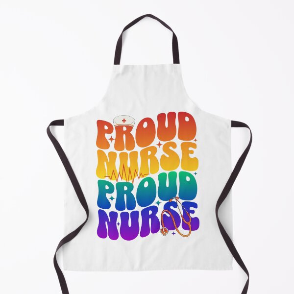 Item preview, Proud Nurse Rainbow Groovy Retro Appreciation designed and sold by finkelart.