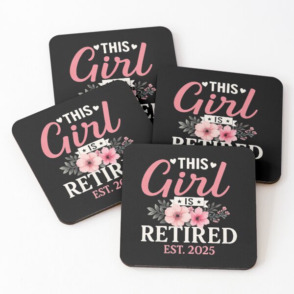 Item preview, This Girls Is Retired 2025 Floral For Women Retirement  designed and sold by elmafuentesz.