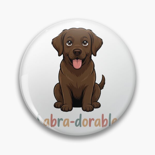 Item preview, Cute Chocolate Labrador Puppy Dog Labradorable designed and sold by k3rstman1.