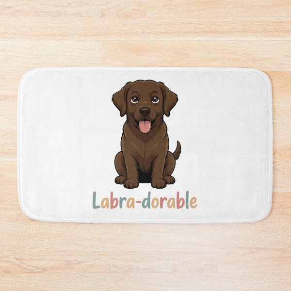 Item preview, Cute Chocolate Labrador Puppy Dog Labradorable designed and sold by k3rstman1.