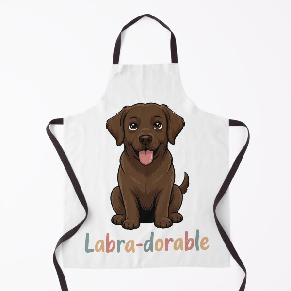 Item preview, Cute Chocolate Labrador Puppy Dog Labradorable designed and sold by k3rstman1.
