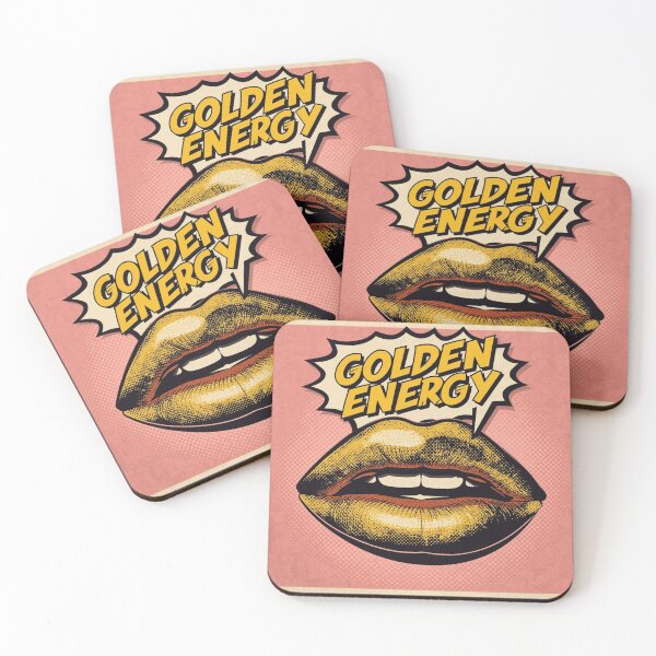 Item preview, Golden Energy Retro Aesthetic Art designed and sold by Trueways.