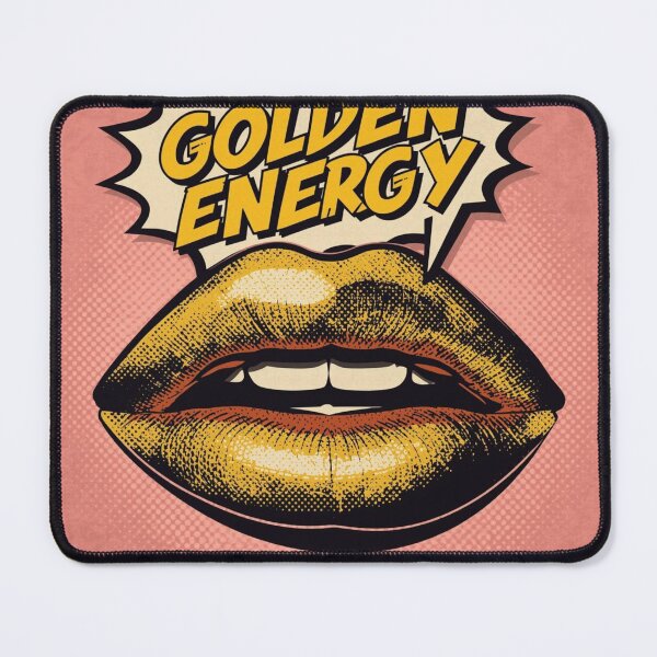 Item preview, Golden Energy Retro Aesthetic Art designed and sold by Trueways.