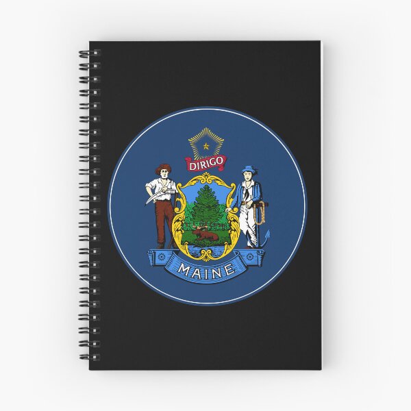 Item preview, Maine Circle Flag, Maine Flag Icon designed and sold by NTGUILTY.
