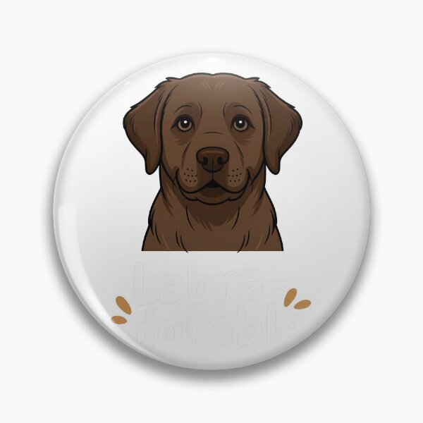 Item preview, Cute Labra-dorable Chocolate Labrador Dog designed and sold by k3rstman1.