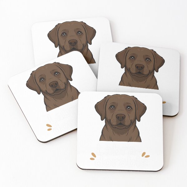 Item preview, Cute Labra-dorable Chocolate Labrador Dog designed and sold by k3rstman1.