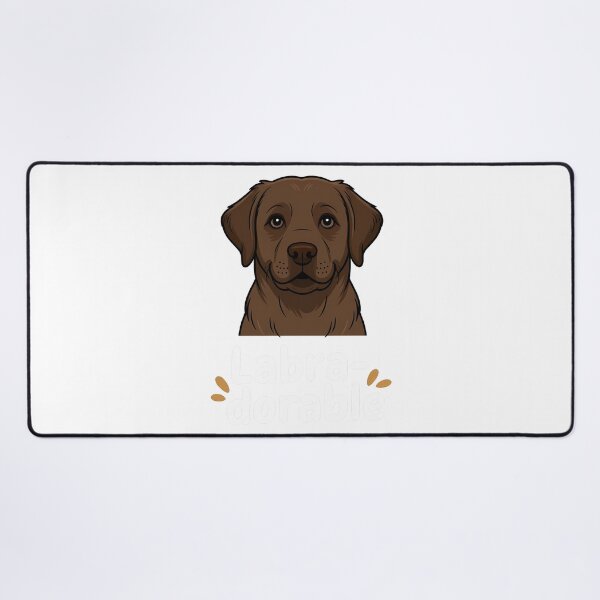 Item preview, Cute Labra-dorable Chocolate Labrador Dog designed and sold by k3rstman1.