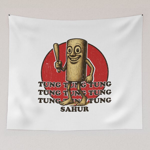 Item preview, Tung Tung Tung Sahur Red Circle  designed and sold by cugbandio.