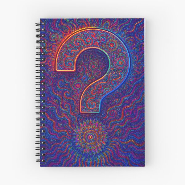 Item preview, Trippy Tipper Question Mark designed and sold by Liv Mor.