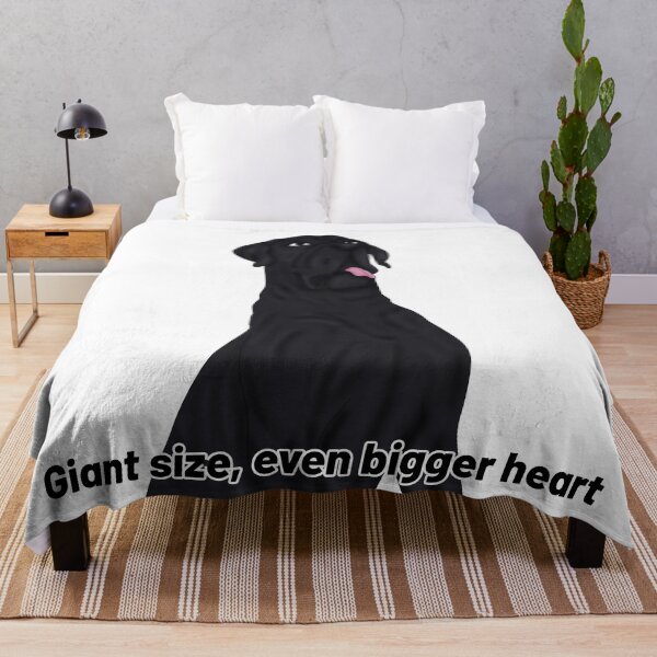 Item preview, Great Dane – “Giant Size, Even Bigger Heart” – Gentle Giant Semirealistic Design designed and sold by Crack-in-Colors.
