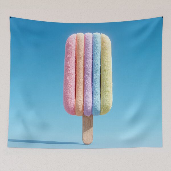 Item preview, Colorful popsicle on a sunny day designed and sold by anytka.