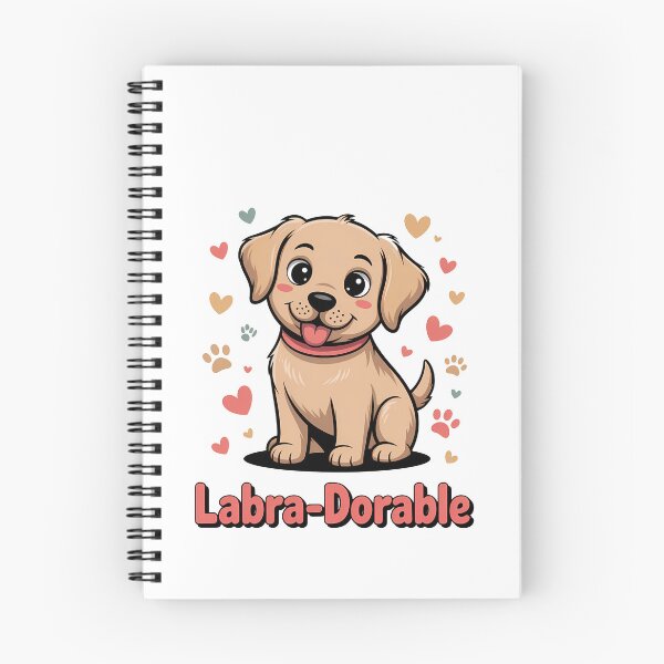 Item preview, Labra-Dorable Cute Labrador Puppy Dog Pun designed and sold by k3rstman1.