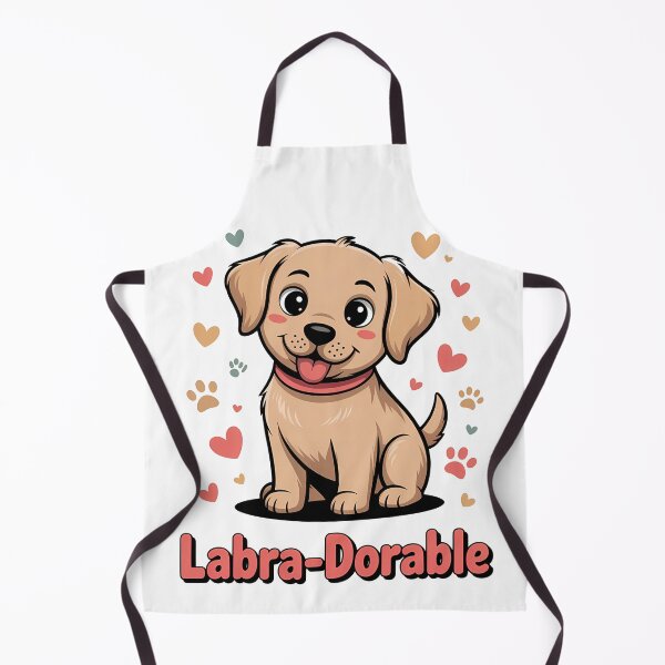 Item preview, Labra-Dorable Cute Labrador Puppy Dog Pun designed and sold by k3rstman1.