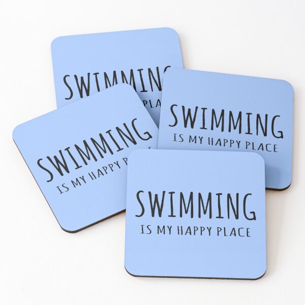 Item preview, Swimming Is My Happy Place designed and sold by Jeallan Designs.