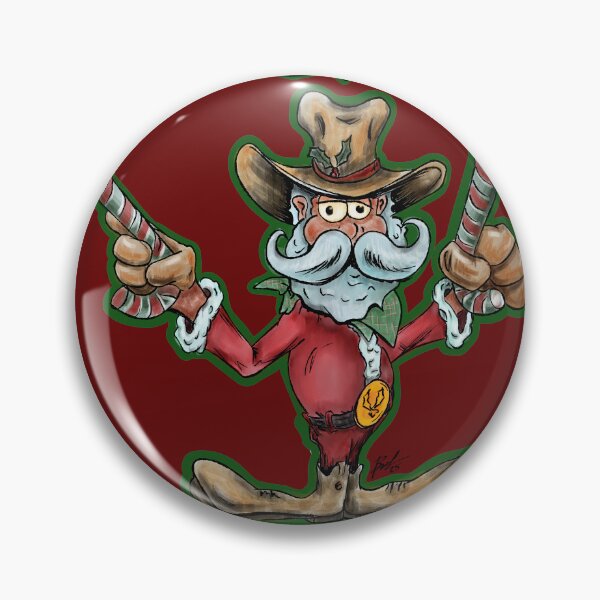 Aperçu de l'œuvre Cowboy Claus créée et vendue par CiniDee Designs.