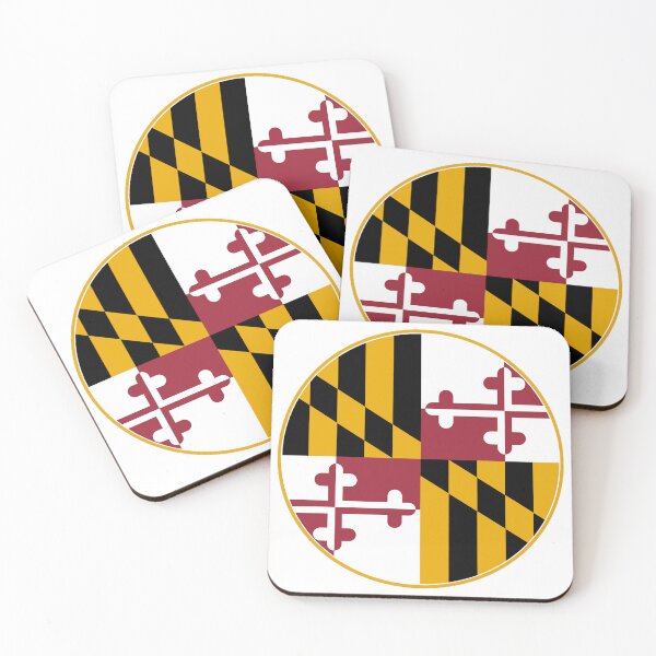Item preview, Maryland Circle Flag, Maryland Flag Icon designed and sold by NTGUILTY.
