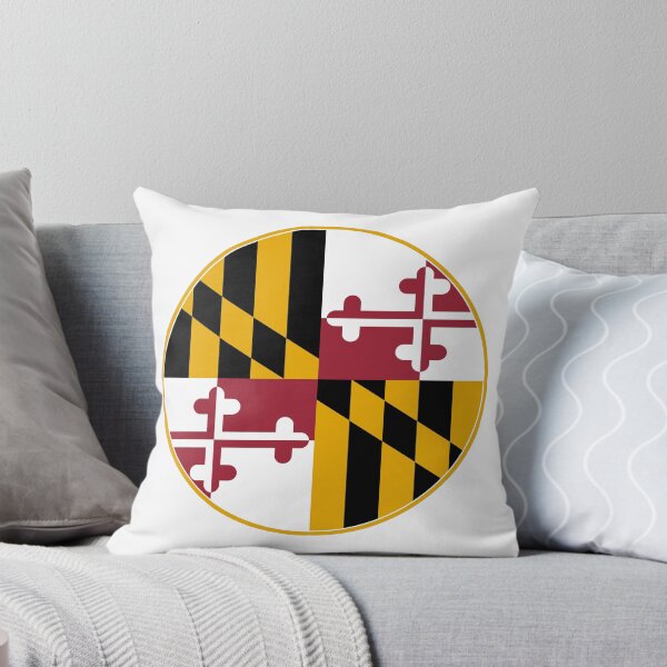Item preview, Maryland Circle Flag, Maryland Flag Icon designed and sold by NTGUILTY.
