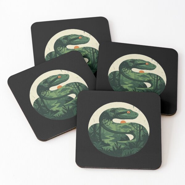 Item preview, Double Exposure Green Anaconda Amazon Jungle designed and sold by CANDO ART STORE.