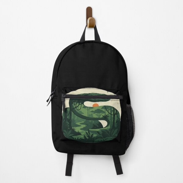 Item preview, Double Exposure Green Anaconda Amazon Jungle designed and sold by CANDO ART STORE.