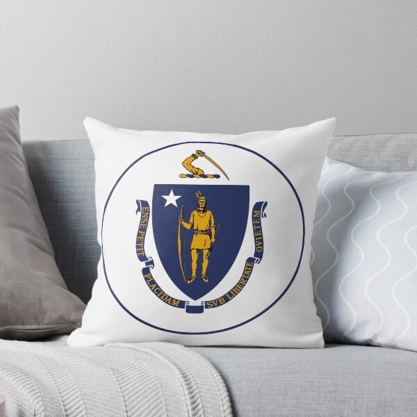 Item preview, Massachusetts Circle Flag, Massachusetts Flag Icon designed and sold by NTGUILTY.
