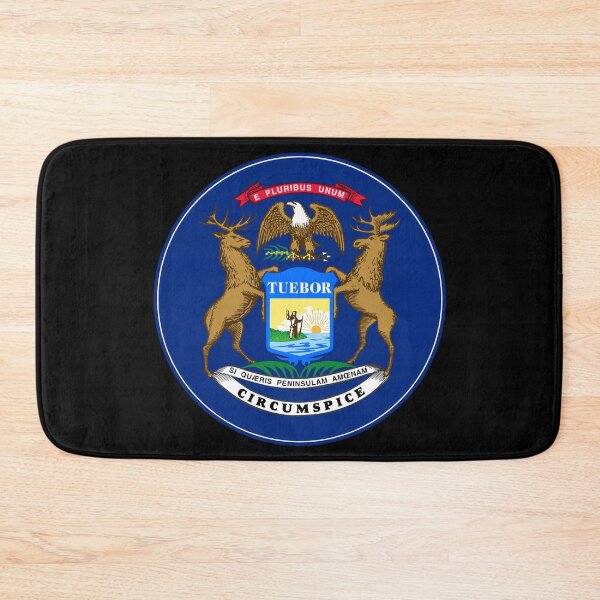 Item preview, Michigan Circle Flag, Michigan Flag Icon designed and sold by NTGUILTY.