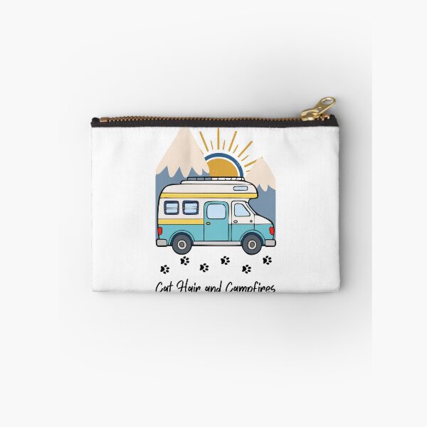Item preview, Cat Hair and Campfires. RV and Cat design designed and sold by SofikoDesigns.