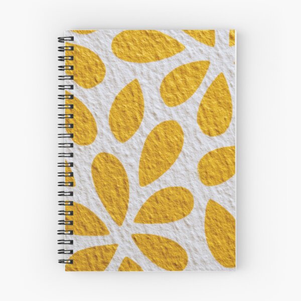Item preview, Yellow leaf pattern on texture designed and sold by anytka.
