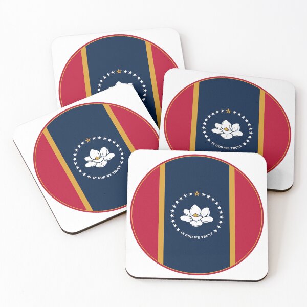 Item preview, Mississippi Circle Flag, Mississippi Flag Icon designed and sold by NTGUILTY.