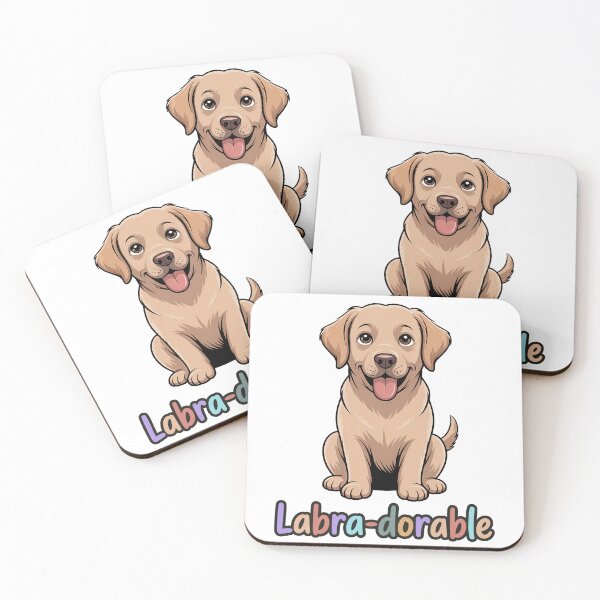 Item preview, Labrador Puppy Dog Labra-dorable Cute Pet designed and sold by k3rstman1.